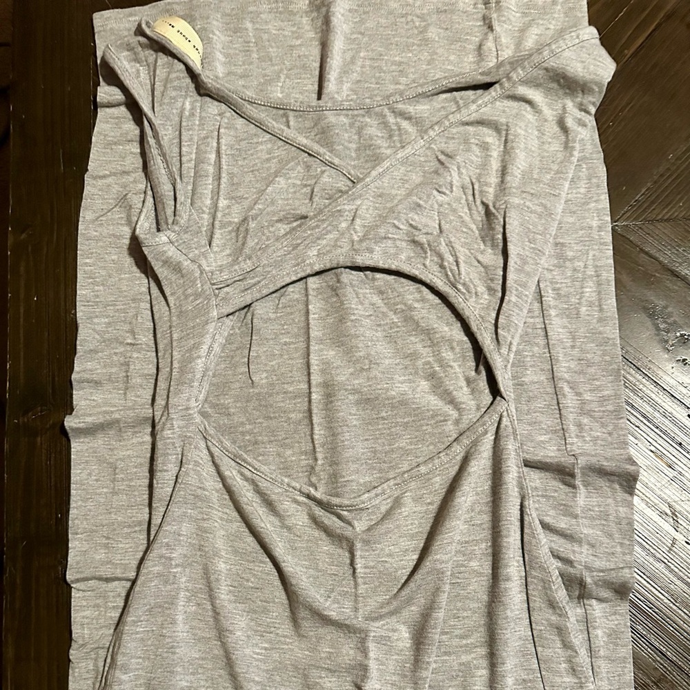 Enough About Me Cut Out back Long Dress